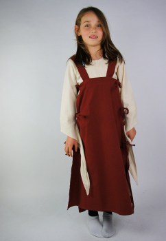 Mittelalter Wikinger Kelten Überkleid Mädchen 14025